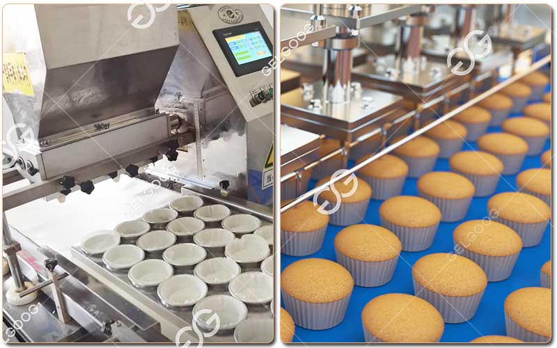 Muffin à Cupcake Formant Machine Automatique