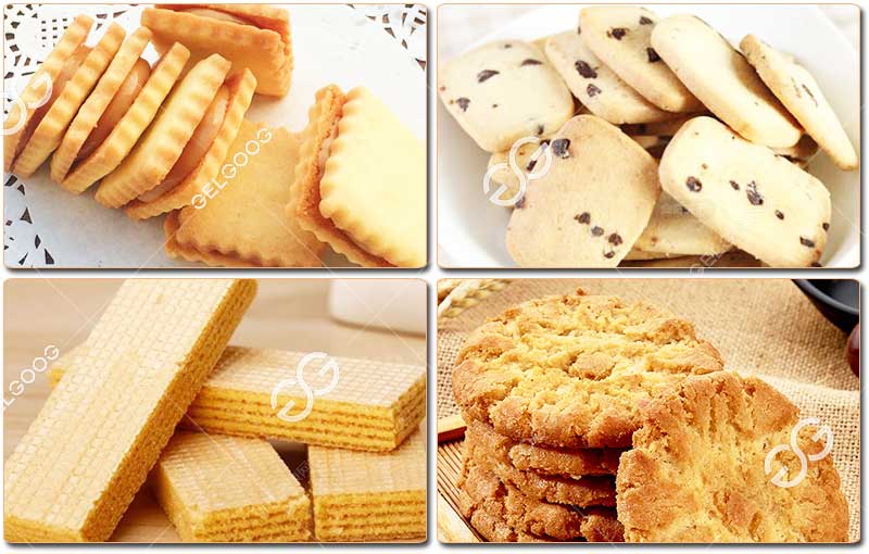 Application de la Machine de Fabrication de Biscuits Mous
