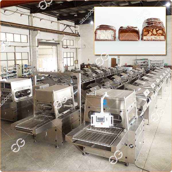 Machine d'Enrobage de Chocolat