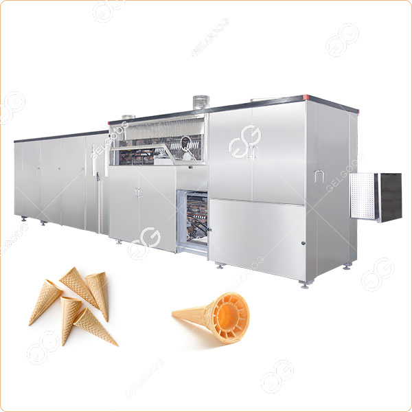 Machine de Fabrication de Cônes de Gaufrettes Automatique 8000pcs/h
