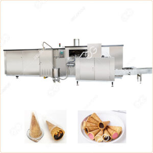 Ligne De Production De Mini Cornets De Chocolat