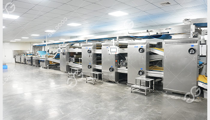 Ligne de production de biscuits industriels