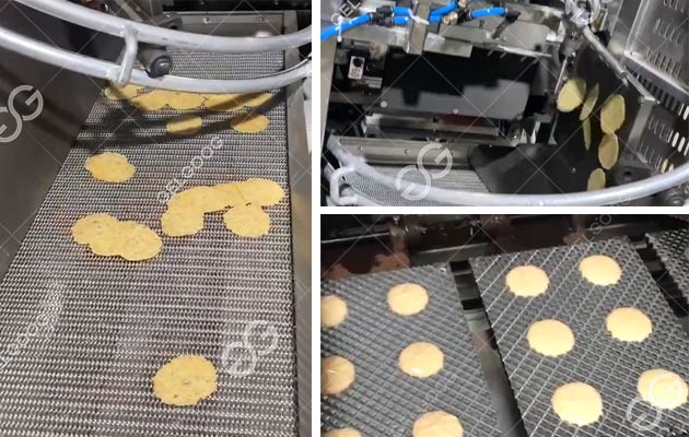 Ligne de production de pizzelles
