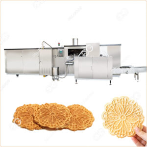 Ligne de production automatique de pizzelles