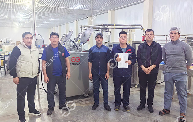 Ligne de production de gâteaux d'anniversaire Turkménistan
